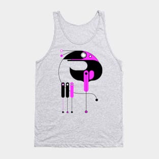 Bird secretary, Sagittarius serpentarius Tank Top